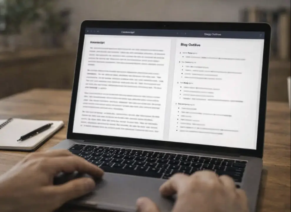 Turn a Podcast Transcript into a Blog Post